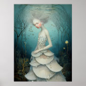 *~* FD2 3  Water Goddess Fantasy Sea Mermaid  Poster (Voorkant)