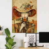 *~* FD2 Autumn Girls Fall Retro 19 Poster (Thuiskantoor)