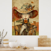 *~* FD2 Autumn Girls Fall Retro 19 Poster (Keuken)