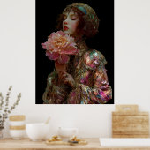 - FD2 Betoverende Fantasie Droom Muse 3 Iriserend  Poster (Keuken)