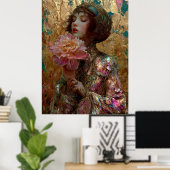 - FD2 Betoverende Fantasie Droom Muse Iriserend 3 Poster (Thuiskantoor)