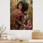 - FD2 Betoverende Fantasie Droom Muse Iriserend 3 Poster (Keuken)