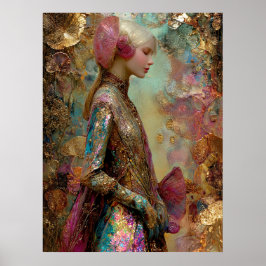 - FD2 Betoverende Fantasie Droomachtige Muze Irise Poster