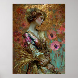 - FD2 Betoverende Fantasie Droomachtige Muze Irise Poster