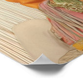 FD2 Bohemian Boho Summer Glam Woman Bird 41 Poster (Hoek)