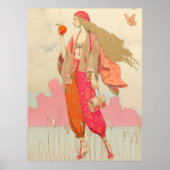 ^~* FD2 Boho Woman Apple Butterfly 10 Poster (Voorkant)