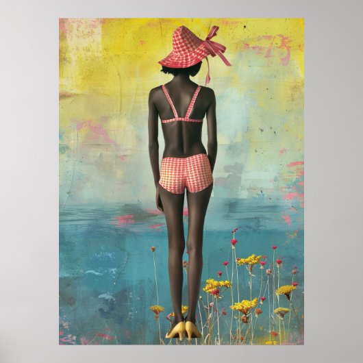 *~* FD2 Bold Tropische Zwarte Godinnen 35 Poster (Voorkant)