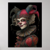 FD2 Circus Clown Art 17 Retro Carnaval Poster (Voorkant)
