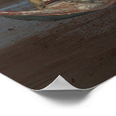 FD2 Circus Clown Art 6  Retro Carnaval kunst Poster (Hoek)