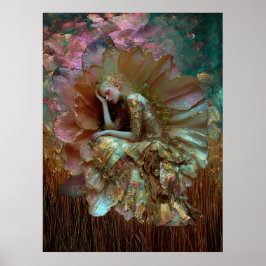 - FD2 Droomachtig Betoverende Fantasy Muze Iridisc Poster
