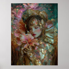 - FD2 Droomachtig Betoverende Fantasy Muze Iridise Poster
