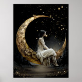 FD2 Enchanted 2 Crescent Moon Goddess Poster (Voorkant)