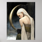 FD2 Enchanted Crescent Moon Goddess 23 Poster (Voorkant)