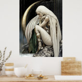 FD2 Enchanted Crescent Moon Goddess 29 Poster (Keuken)