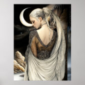 FD2 Enchanted Crescent Moon Goddess 7 Poster (Voorkant)