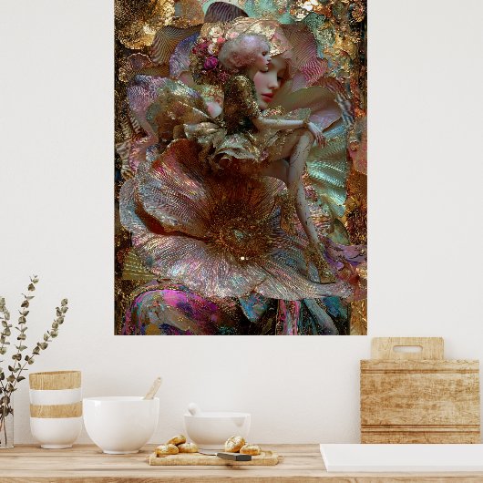 - FD2 Enchanting Fantasy Dreamy Muse Iridescent 14 Poster (Keuken)
