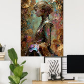 - FD2 Enchanting Fantasy Dreamy Muse Iridescent 1 Poster (Thuiskantoor)