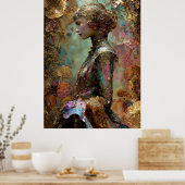 - FD2 Enchanting Fantasy Dreamy Muse Iridescent 1 Poster (Keuken)