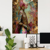 - FD2 Enchanting Fantasy Dreamy Muse Iridescent 2 Poster (Thuiskantoor)