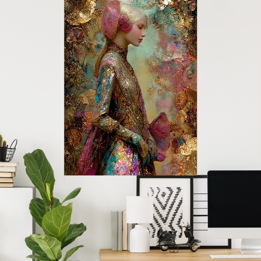 - FD2 Enchanting Fantasy Dreamy Muse Iridescent 2 Poster (Thuiskantoor)