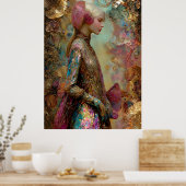 - FD2 Enchanting Fantasy Dreamy Muse Iridescent 2 Poster (Keuken)