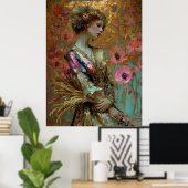 - FD2 Enchanting Fantasy Dreamy Muse Iridescent 3 Poster (Thuiskantoor)