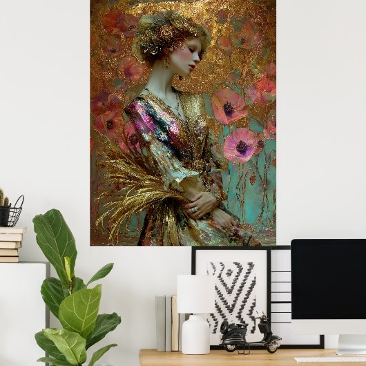 - FD2 Enchanting Fantasy Dreamy Muse Iridescent 3 Poster (Thuiskantoor)
