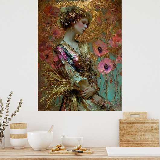 - FD2 Enchanting Fantasy Dreamy Muse Iridescent 3 Poster (Keuken)