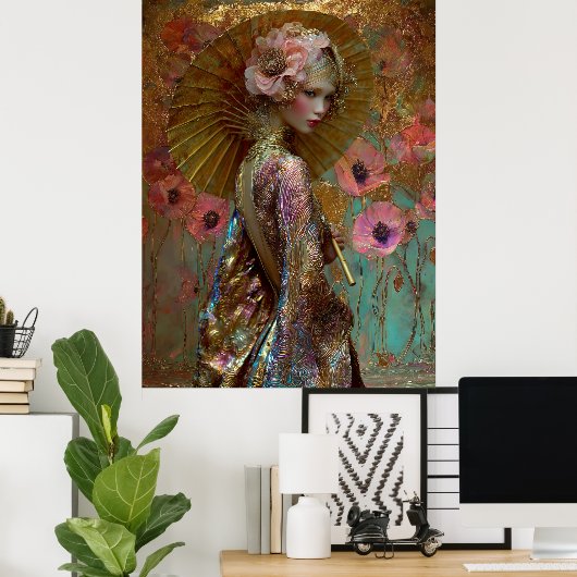 - FD2 Enchanting Fantasy Dreamy Muse Iridescent 4 Poster (Thuiskantoor)