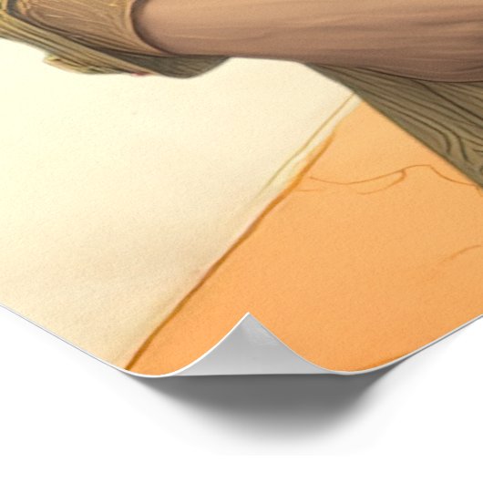 *~* FD2 Liefde Romantische Retro Boho Paar 18 Poster (Hoek)