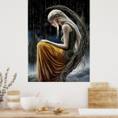 - FD2 Mystical Moon Keeper Celestial Goddess 9 Poster (Keuken)