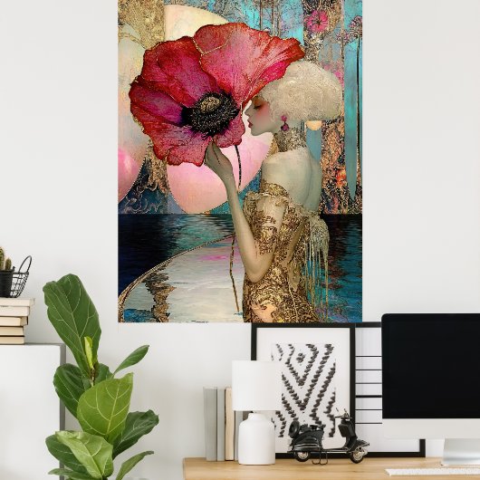 *~* FD2 Nouveau Fantasy Ethereal 18 Dreamlike Post Poster (Thuiskantoor)