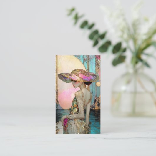 *~* *~* FD2 Nouveau Fantasy Ethereal Dreamlike 11 Visitekaartje (Staand voorkant)