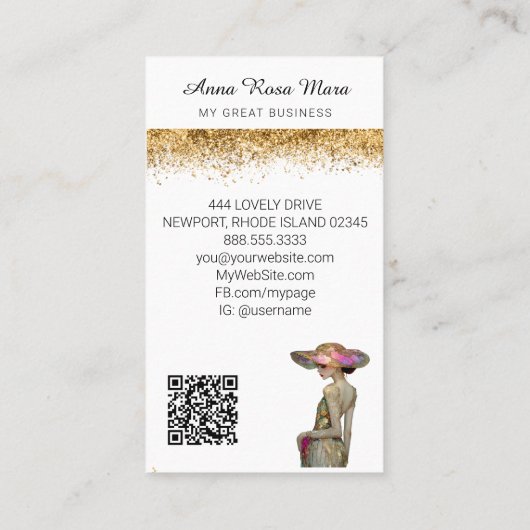 *~* *~* FD2 Nouveau Fantasy Ethereal Dreamlike 11 Visitekaartje (Achterkant)