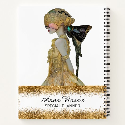 *~* *~* FD2 Nouveau Fantasy Ethereal Dreamlike 13  Notitieboek (Achterkant)