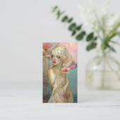 *~* *~* FD2 Nouveau Fantasy Ethereal Dreamlike 24 Visitekaartje (Staand voorkant)
