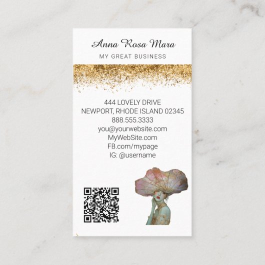 *~* *~* FD2 Nouveau Fantasy . Ethereal Dreamlike 6 Visitekaartje (Achterkant)