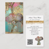 *~* *~* FD2 Nouveau Fantasy . Ethereal Dreamlike 6 Visitekaartje (Voorkant / Achterkant)