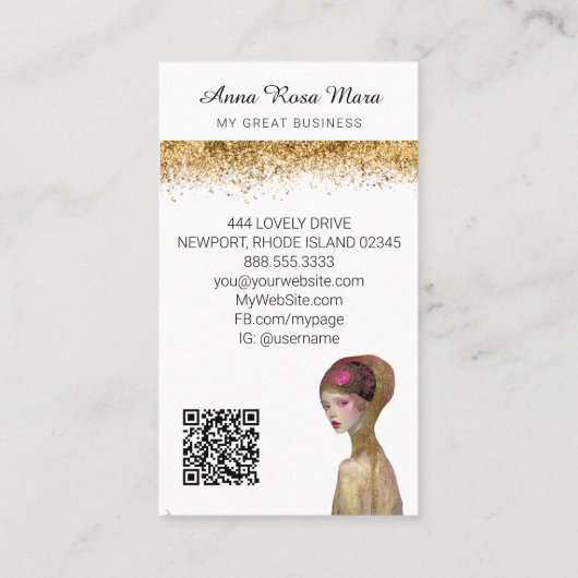 *~* *~* FD2 Nouveau Fantasy Ethereal Dreamlike 9 Visitekaartje (Achterkant)