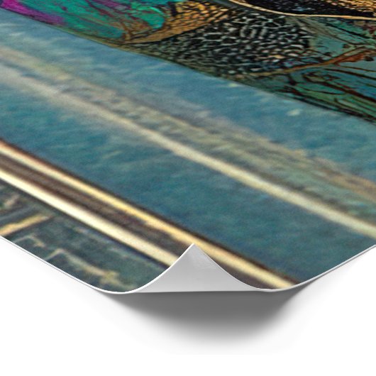 *~* FD2 Ornate Nouveau Fantasy Ethereal Woman 6-1 Poster (Hoek)