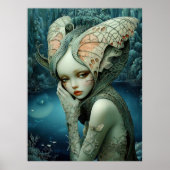 *~* FD3 12 Enchanting Forest Nymph Fantasy  Poster (Voorkant)