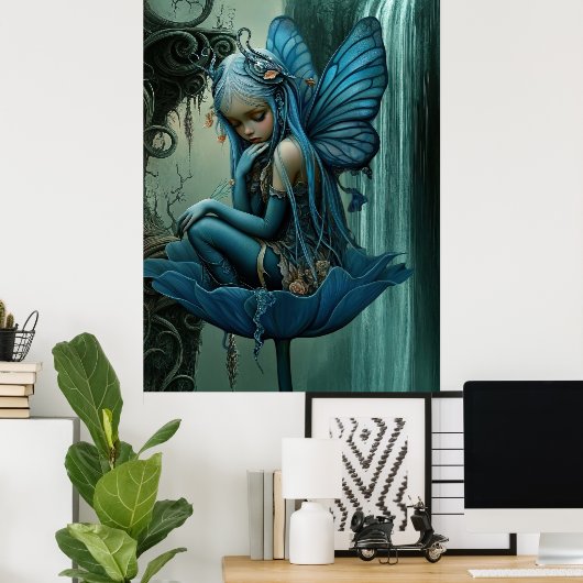 *~* FD3 31 Enchanting Forest Nymph Fantasy Poster (Thuiskantoor)
