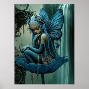*~* FD3 31 Enchanting Forest Nymph Fantasy Poster