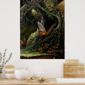*~* FD3 32 Hemelse Aarde Mystieke Vlinder Poster (Keuken)