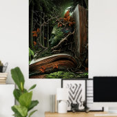 *~* FD3 33 VROUW GEZICHT Surreal Keeper Protector Poster (Thuiskantoor)