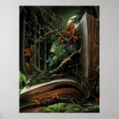 *~* FD3 33 VROUW GEZICHT Surreal Keeper Protector Poster (Voorkant)