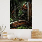 *~* FD3 33 VROUW GEZICHT Surreal Keeper Protector Poster (Keuken)