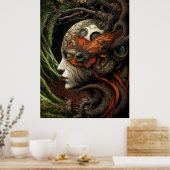 *~* FD3 Aardbewaker NATURE Bewaker 3 Poster (Keuken)