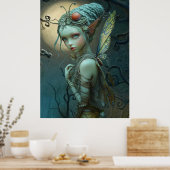** FD3 Enchanting Nymph Spirit Fantasy 10 Poster (Keuken)