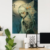 ** FD3 Enchanting Nymph Spirit Fantasy 19 Poster (Thuiskantoor)